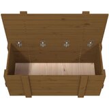  Kutija za pohranu boja meda 91x40,5x42 cm od masivne borovine | shoptok.hr