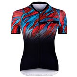 Force Dres life lady kratki rukav, crno-petrol-crveno ( 90013139 )