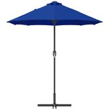  Vrtni suncobran Azurnoplava 370 x 197 x 239 cm | shoptok.hr