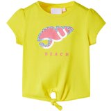 vidaXL Dječja majica žuta 140 | shoptok.hr