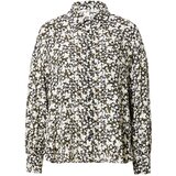 Esprit Bluza mokka / črna / bela | Shoptok.si