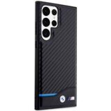 BMW ovitek Carbon BMHCS23L22NBCK za Samsung Galaxy S23 Ultra 5G - črn | Shoptok.si