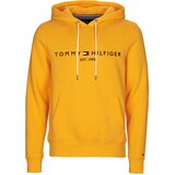 Tommy Hilfiger Puloverji TOMMY LOGO HOODY Rumena | Shoptok.si