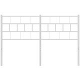  Kovinsko vzglavje belo 135 cm, (20933543) | Shoptok.si