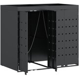  Skladištenje kanti za 2 kante Antracit 136 x 77,5 x 121,5 cm | shoptok.hr