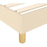  Okvir za krevet s oprugom krem 140 x 190 cm od tkanine | shoptok.hr