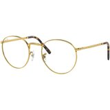 Ray-ban New Round RX3637V 3086 L (53) Zlata/Kristalna Cene