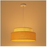  Visilica na sajli BOHO 1xE27/60W/230V, prečnik 40 cm, ratan | Eponuda.com