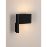 Nova Luce Mat crna LED zidna lampa aluminijska sa savitljivom konstrukcijom Flusso – | shoptok.hr