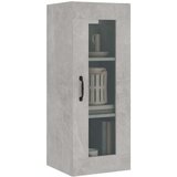 Viseći Viseča stenska omarica betonsko siva 34,5x34x90 cm, (20654084) | Shoptok.si