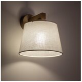  Brilagi - Zidna lampa LATTE SABIA 1xE27/15W/230V borovina/bela | Eponuda.com