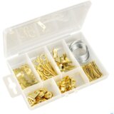 INF 104-delni komplet orodja za obešalnik okvirja za slike s škatlo za shranjevanje Gold, (21535945) Cene
