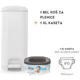 Angelcare Koš za plenice DIAPER GENIE SELECT white Cene