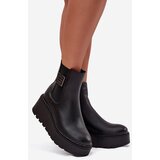 VINCEZA Insulated Women's Platform Boots with Decorative Detail | shoptok.hr