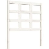  Uzglavlje za krevet bijelo 80 5x4x100 cm od masivne borovine | shoptok.hr