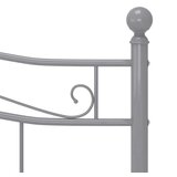  Za krevet sivi metalni 140 x 200 cm | shoptok.hr