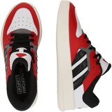 Adidas Nizke superge 'Court 24' rdeča / črna / bela | Shoptok.si