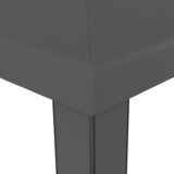  Sjenica s dvostrukim krovom 3 x 6 m antracit | shoptok.hr