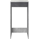 vidaXL Barski stol boja betona 51 x 50 x 103,5 cm konstruirano drvo | shoptok.hr