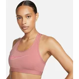 Nike Športni nederček svetlo siva / roza / roza