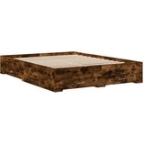 vidaXL Okvir kreveta s ladicama boja hrasta 160 x 200 cm drveni | shoptok.hr