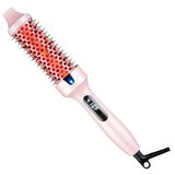 INF rardeči kodralnik las EU vtič - 2-v-1 likalnik in kodralnik z nastavitvijo temperature Pink, (5000138820) | Shoptok.si