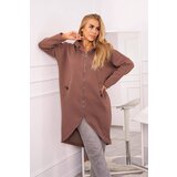 Kesi Long insulated mocha sweatshirt Cijene
