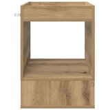  Stranska miza Umetni hrast 40 x 40 x 56 cm Konstruiran les, (5000201837) | Shoptok.si