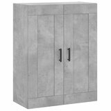  Visoka komoda siva betona 69,5x34x180 cm od konstruiranog drva | shoptok.hr