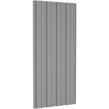 Krovni panel 12 pcs Siva 100 x 45 cm Pocinčani čelik | shoptok.hr