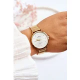 Kesi Women's waterproof analog watch bracelet Giorgio&Dario gold-silver
