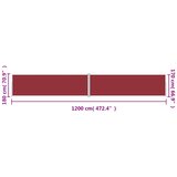  Uvlačiva bočna tenda crvena 180 x 1200 cm | Eponuda.ba