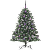 vidaXL Umjetno božićno drvce s stalakom Zelena 105 x 105 x 150 cm | shoptok.hr