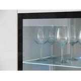 P & B Visoka Komoda Vera 120, Bela, Led | Shoptok.si