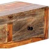 vidaXL Zidni konzolni stol od masivnog drva šišama 100 x 25 x 20 cm | shoptok.hr