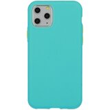  Gumijasti / gel etui Solid Silicone za Huawei P Smart 2021 - turkizni Cene