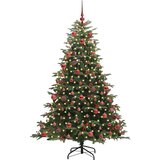 vidaXL Umjetno božićno drvce Zelena 180 cm PVC i Metal i Plastika | shoptok.hr