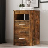 vidaXL Ladičar boja dimljenog hrasta 40 x 50 x 76 cm konstruirano drvo Cijene