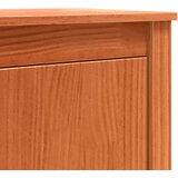  Kreveta Vosak smeđa 70 x 35 x 80 cm Čvrsto borovo drvo | shoptok.hr