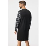 MEN-A Bombažna spalna srajca Harold | Shoptok.si