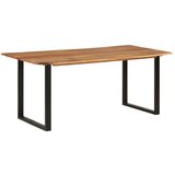 vidaXL Jedilna miza 180x90x76 cm trden akacijev les, (20625546) Cene
