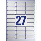 Zweckform Etikete l6011 63,5x29,6mm 1/20 srebrna | Shoptok.si