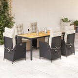  3-dijelni vrtni blagovaonski set od poliratana | shoptok.hr