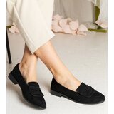 D/CEO UR/CEO Black classic women's moccasins in eco-suede Laiza | Eponuda.ba