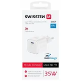 punjač za AC220, GaN, 1xUSB-C, 35W, 3A, bijeli
