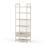 Marckeric Kremno bel jeklen regal 60x179,5x40 cm Amara – Cene