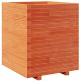  Vrtna sadilica voštano smeđe boje 60x60x72,5 cm od borovine | shoptok.hr