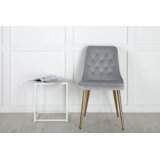 Venture Home Velvet blagovaonska stolica, siva, set od 2 Cijene