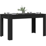  Stol za objedovanje Crni hrast 140 x 74,5 x 76 cm | shoptok.hr