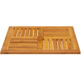 Stolna ploča 70x70x2 cm četvrtasta od masivnog drva bagrema | shoptok.hr